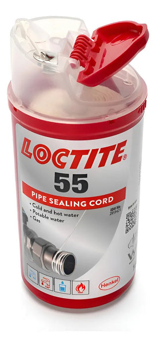 Sellador de roscas Loctite 55, rollo de 160 m, sellador de teflón para tuberías - Quierox - Tienda Online