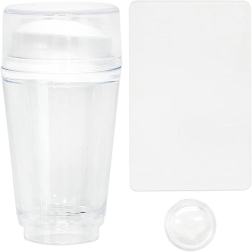 Sello de silicona de uñas transparente, stamping para uñas - Quierox - Tienda Online