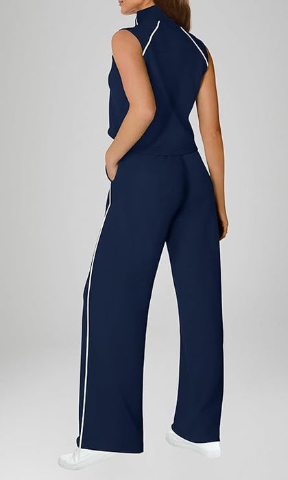 SENSERISE Overol de verano para mujer, estilo casual, sin mangas, cuello alto - Quierox - Tienda Online