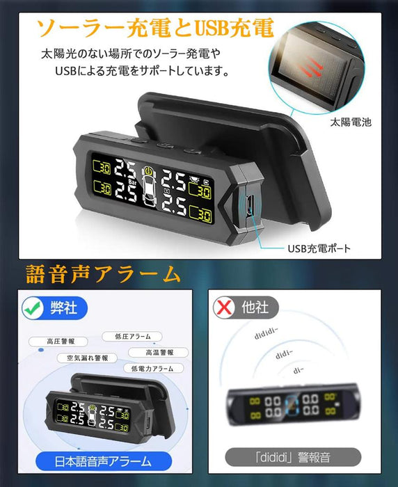 Sensor de presión de aire, Soporte separado, Monitor de presión de neumáticos, Sensor TPMS - Quierox - Tienda Online