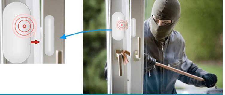 Sensor de puerta y ventana PGST para todos los sensores de espacio inteligentes - Quierox - Tienda Online