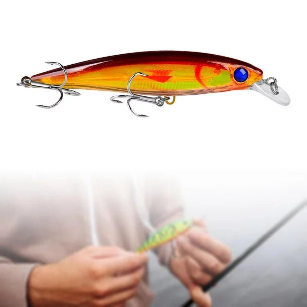 Señuelo flotante Minnow 13,4G realista con ganchos - Quierox - Tienda Online