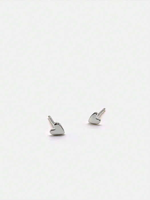SereneSpark 1 par de pendientes de plata de ley 925 con forma de corazón - Quierox - Tienda Online