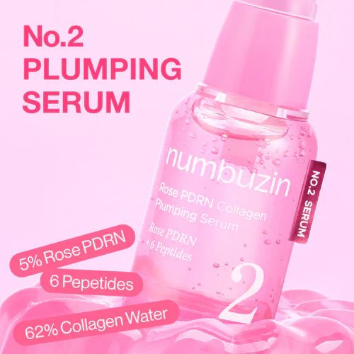 Sérum voluminizador de colágeno con rosa y PDRN n.° 2 - Quierox - Tienda Online
