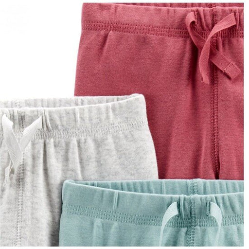 Set Carters Baby Pants 4 Piezas Lisos Sin Estampado tipo Jogger - Quierox - Tienda Online