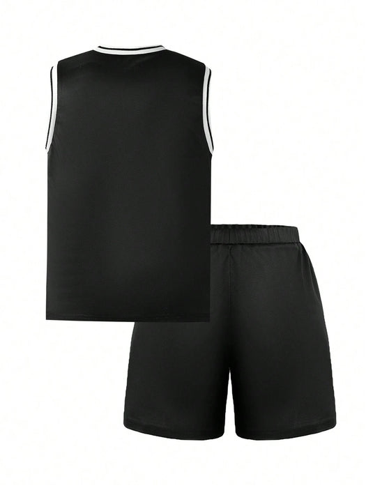 Set de 2 piezas de ropa casual de verano para niño preadolescente - Quierox - Tienda Online