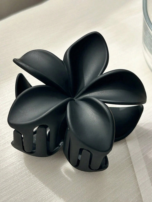 Set de 2 pinzas para el cabello con flor, en negro y marrón para mujeres - Quierox - Tienda Online