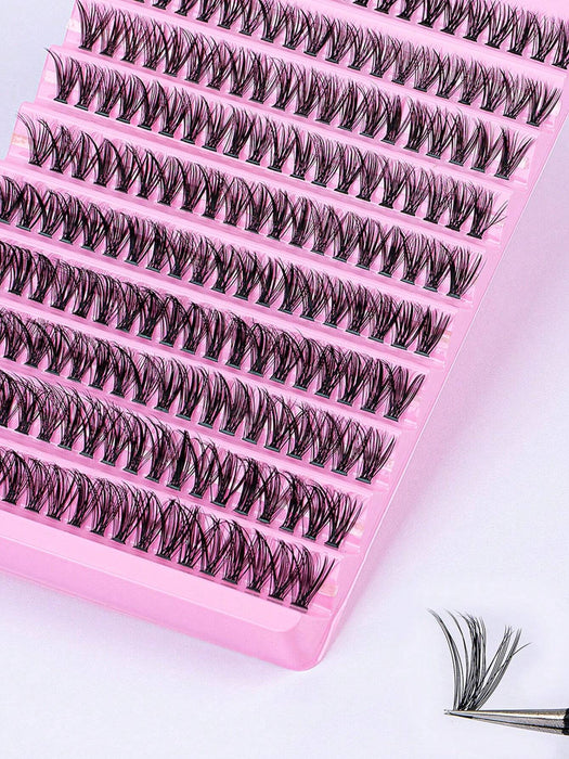 Set de 200 pestañas extensiones de pestañas postizas - Quierox - Tienda Online