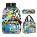 Set de 2/3 piezas Mochila escolar de Pikachu Pokémon - Quierox - Tienda Online