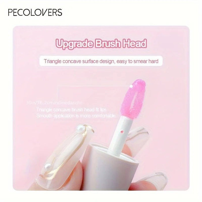 Set de 3 Brillos de labios hidratante resistente al agua brillante de larga duración no pegajoso - Quierox - Tienda Online