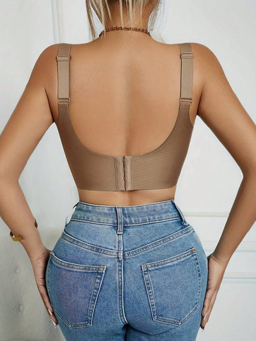 Set de 3 sujetadores deportivos sin costuras, transpirables y inalámbricos para mujeres - Quierox - Tienda Online