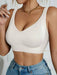 Set de 3 sujetadores deportivos sin costuras, transpirables y inalámbricos para mujeres - Quierox - Tienda Online