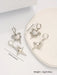 Set de 4 Aretes Colgantes de Corazón y Estrella para Mujeres - Quierox - Tienda Online