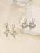 Set de 4 Aretes Colgantes de Corazón y Estrella para Mujeres - Quierox - Tienda Online