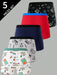 Set de 5 bóxers transpirables y con estampado de consolas para adolescentes - Quierox - Tienda Online
