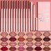 Set de 6 labiales y delineadores de labios DUNUF, contorno natural de labios - Quierox - Tienda Online