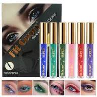Set de 6 mascaras de pestañas impermeables resistentes de distintos colores - Quierox - Tienda Online