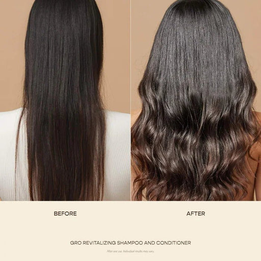 Set de champú y acondicionador revitalizante GRO para cabello fino - Quierox - Tienda Online