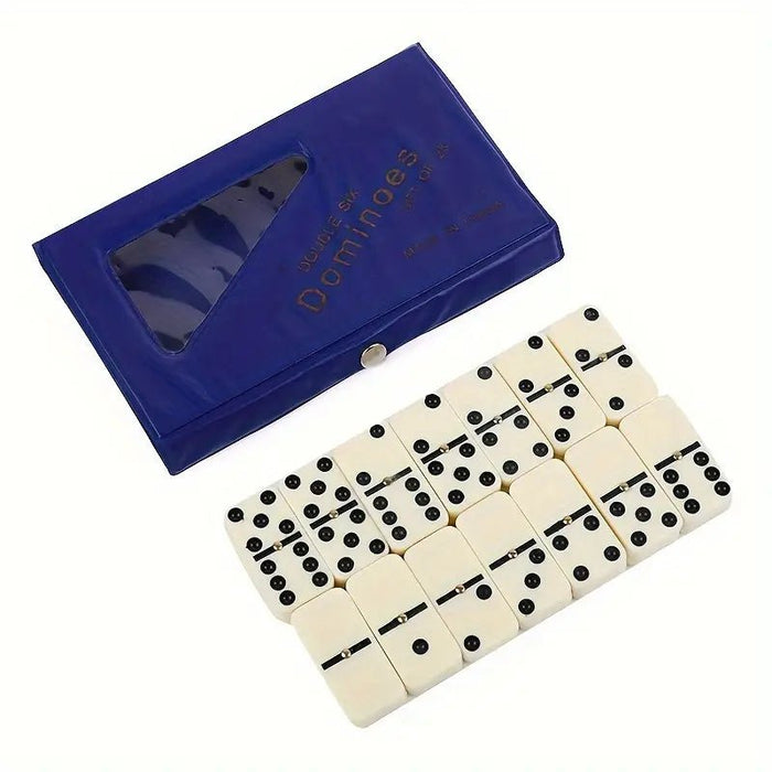 Set de dominó en caja de almacenamiento de PVC, para niños - Quierox - Tienda Online