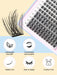 Set de pestañas SANISHI Lashes, 144 unidades D - Curl de 9 - 16 mm de largo - Quierox - Tienda Online