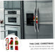 Set navideño de 3 protectores decorativos para pomo de refrigerador - Quierox - Tienda Online