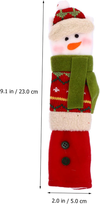 Set navideño de 3 protectores decorativos para pomo de refrigerador - Quierox - Tienda Online