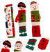 Set navideño de 3 protectores decorativos para pomo de refrigerador - Quierox - Tienda Online