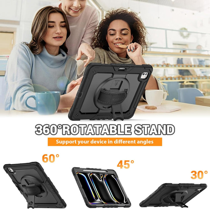 SEYMAC Funda para iPad Pro de 13 pulgadas 2024 M4 (7ª generación), funda protectora resistente - Quierox - Tienda Online
