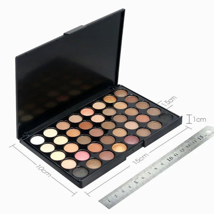 POPFEEL Paleta de sombras de ojos de 40 colores
