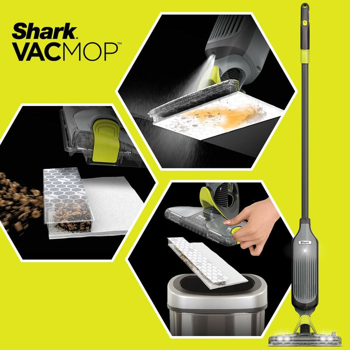 Shark VACMOP - Recambios desechables de almohadilla para suelo duro - Quierox - Tienda Online