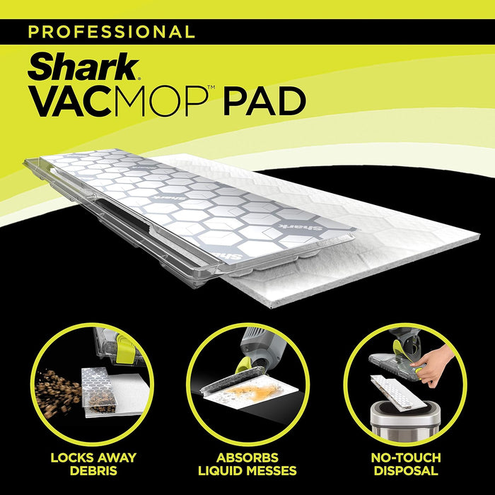 Shark VACMOP - Recambios desechables de almohadilla para suelo duro - Quierox - Tienda Online