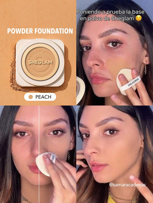 SHEGLAM Base de maquillaje en polvo de alta cobertura Skin - Focus - Quierox - Tienda Online
