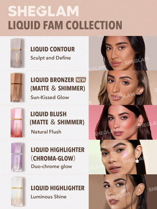 SHEGLAM Bronceador líquido mate Sun Beam - Quierox - Tienda Online