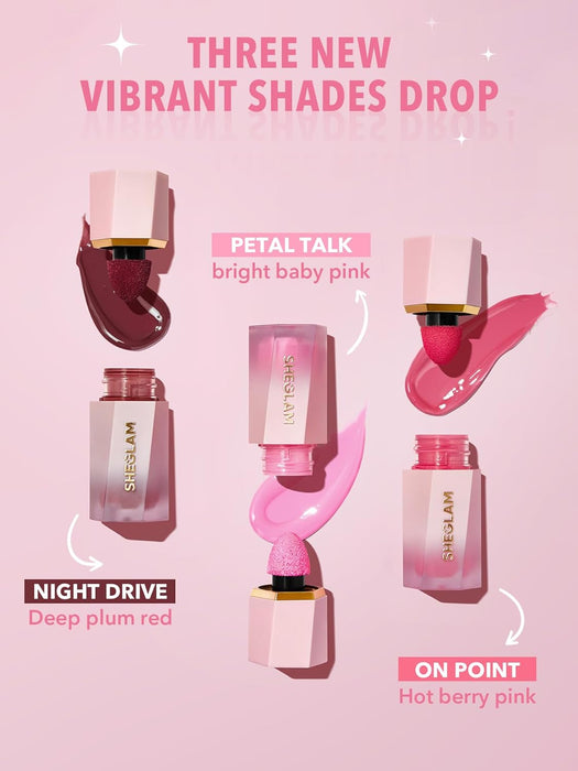 SHEGLAM Color Bloom Maquillaje Líquido Rubor para Mejillas Acabado Mate - Quierox - Tienda Online