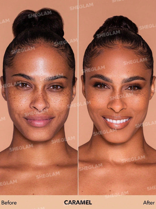 SHEGLAM Complexion Pro Base de maquillaje mate transpirable de larga duración - Quierox - Tienda Online