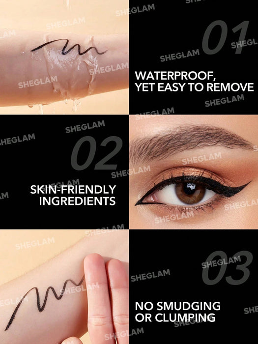 SHEGLAM Eye Affinity Delineador de ojos resistente al agua, mate a prueba de sudor - Quierox - Tienda Online