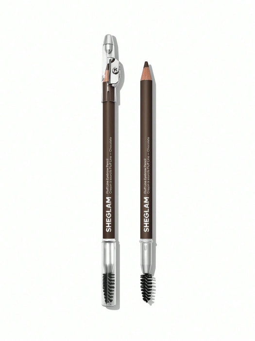 SHEGLAM Fluff Line Lápiz de cejas - Chocolate, Pintura Facial - Quierox - Tienda Online