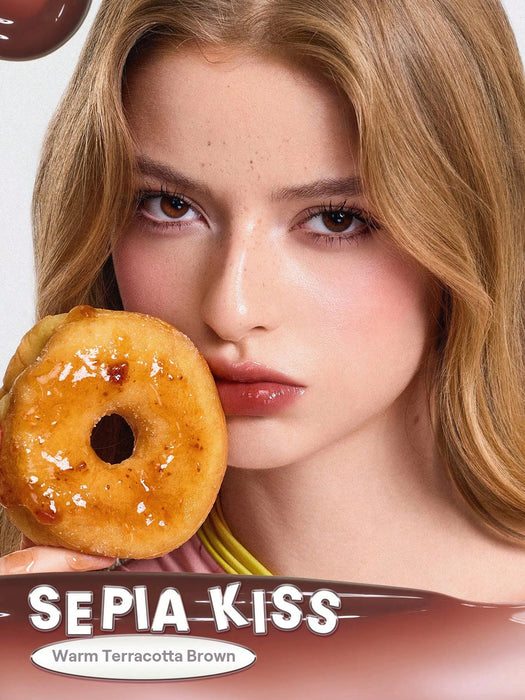 SHEGLAM Glass Lock Air Brillo Labial-Sepia Kiss - Quierox - Tienda Online