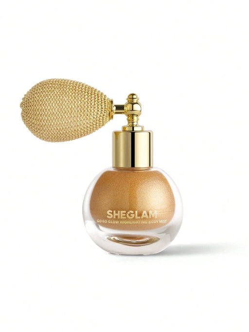 SHEGLAM Go Go Glow Highlighting De Polvo Con Purpurina Dorada Para El Cuerpo - Quierox - Tienda Online