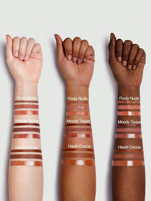 SHEGLAM Haute Cocoa Lip Set 3-In-1 Maquillaje de labios Brillo labial voluminizador - Quierox - Tienda Online
