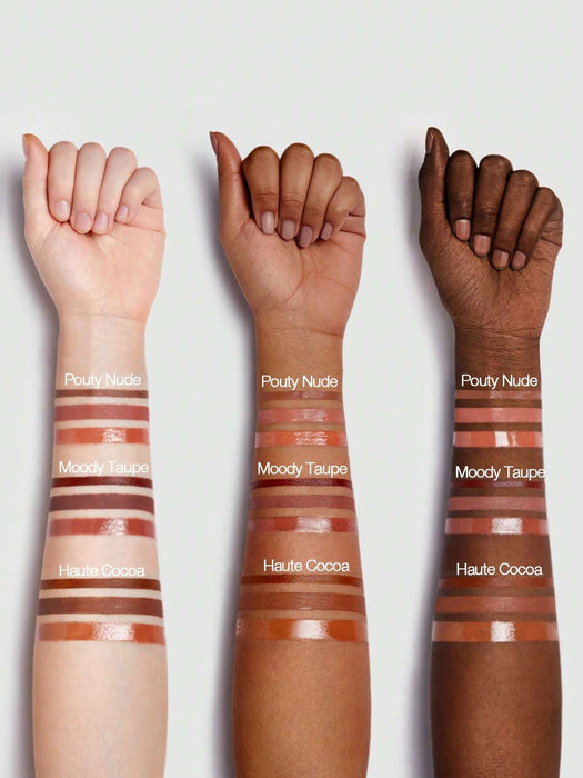 SHEGLAM Haute Cocoa Lip Set 3-In-1 Maquillaje de labios Brillo labial voluminizador - Quierox - Tienda Online