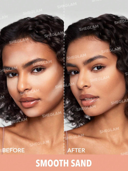 SHEGLAM Insta - Ready Face & Under Eye Setting Powder Duo - Smooth Sand 2 en 1 - Quierox - Tienda Online