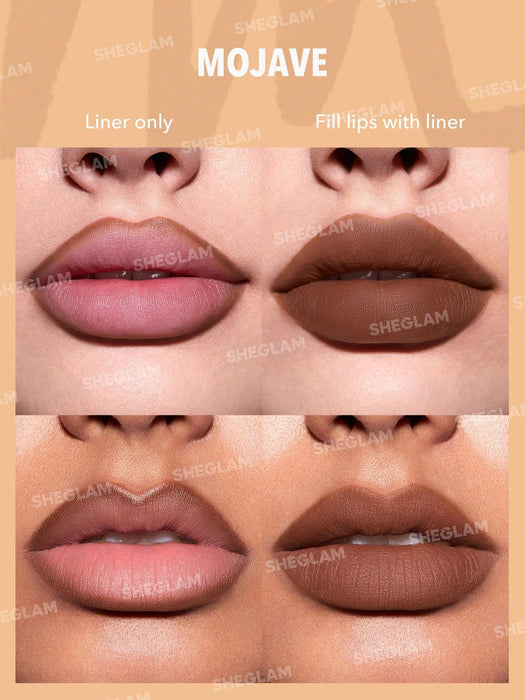 SHEGLAM Juego de 3 delineadores de labios So Lippy-Espresso Kisses - Quierox - Tienda Online
