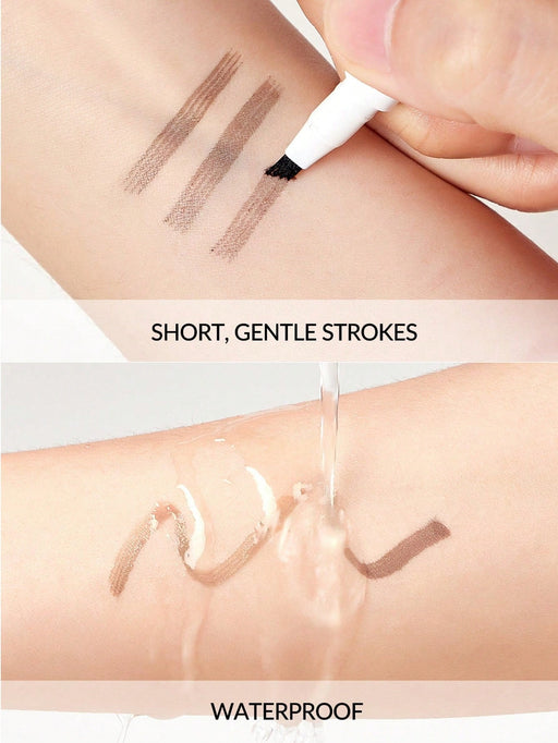 SHEGLAM Lápiz líquido para cejas Feather Better, resistente a las manchas - Quierox - Tienda Online