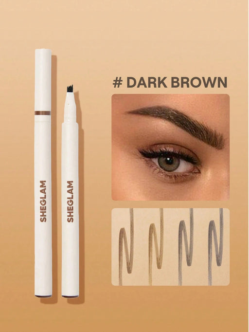 SHEGLAM Lápiz líquido para cejas Feather Better, resistente a las manchas - Quierox - Tienda Online
