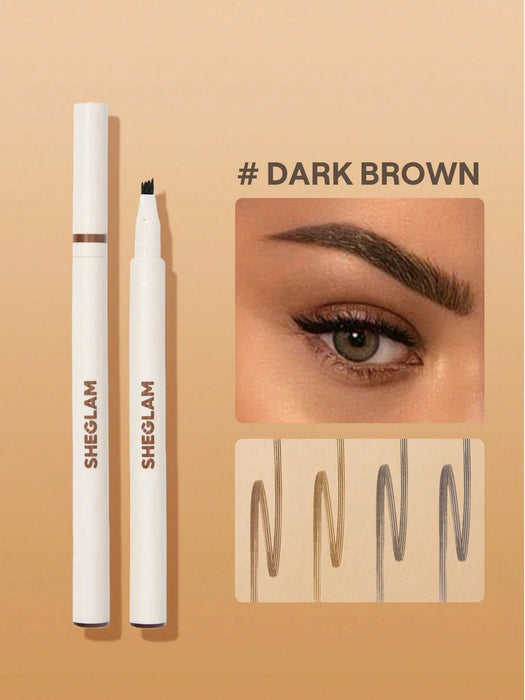 SHEGLAM Lápiz líquido para cejas Feather Better, resistente a las manchas - Quierox - Tienda Online