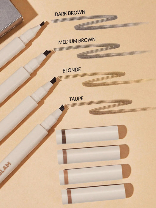 SHEGLAM Lápiz líquido para cejas Feather Better, resistente a las manchas - Quierox - Tienda Online