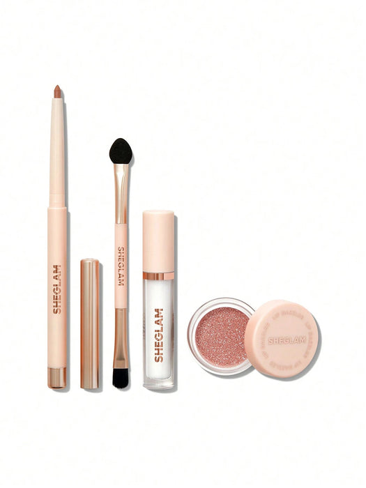 SHEGLAM Lip Dazzler Kit de brillo labia - Debutante, brillo labial de larga duración - Quierox - Tienda Online