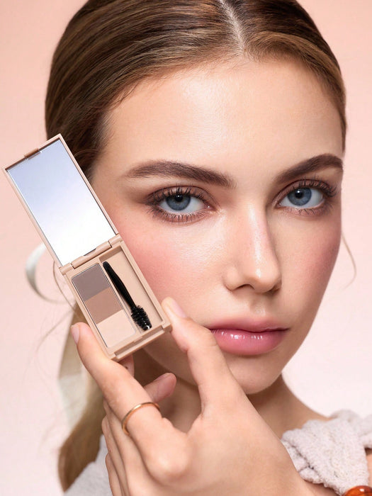 SHEGLAM Puff Paleta para Cejas - Brown Marca Belleza Maquillaje Maquullaje Cosmética - Quierox - Tienda Online