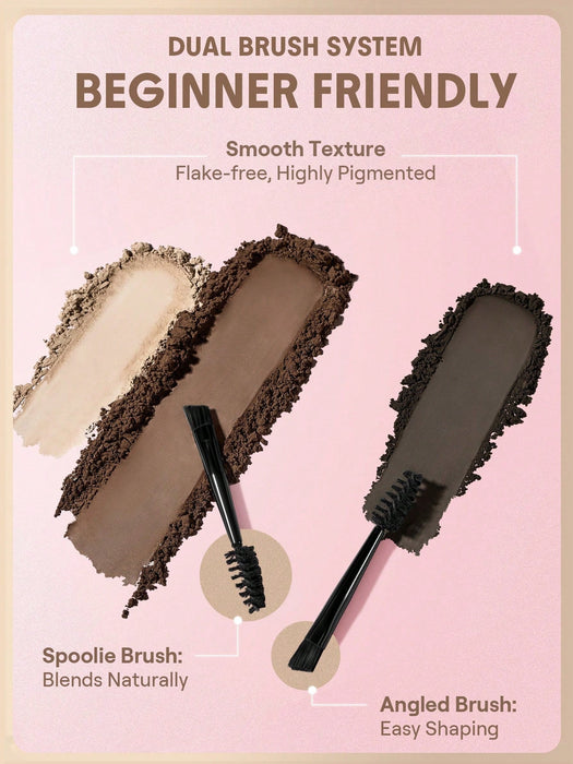 SHEGLAM Puff Paleta para Cejas - Brown Marca Belleza Maquillaje Maquullaje Cosmética - Quierox - Tienda Online